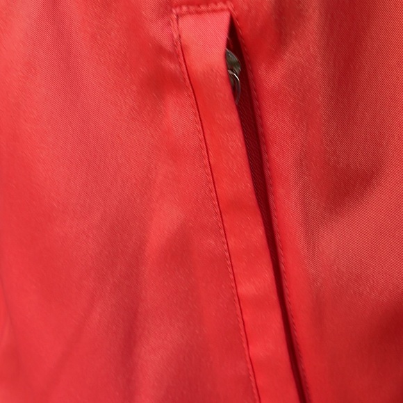 Samual Dong Ladies Coral Crop Jacket with Two Way Collar Bubble Sleeves Large - Picture 6 of 12